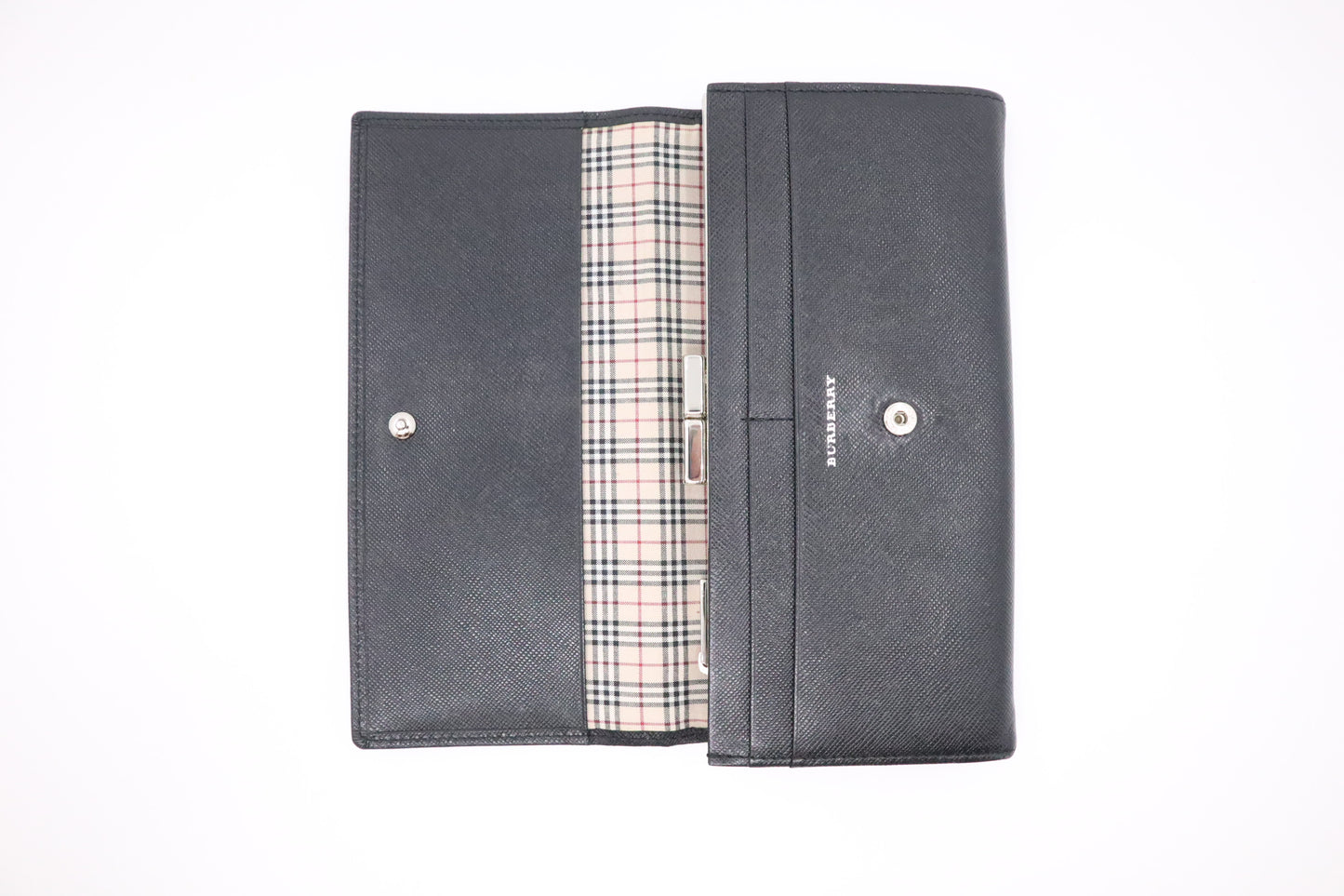 Burberry Wallet in Black Leather