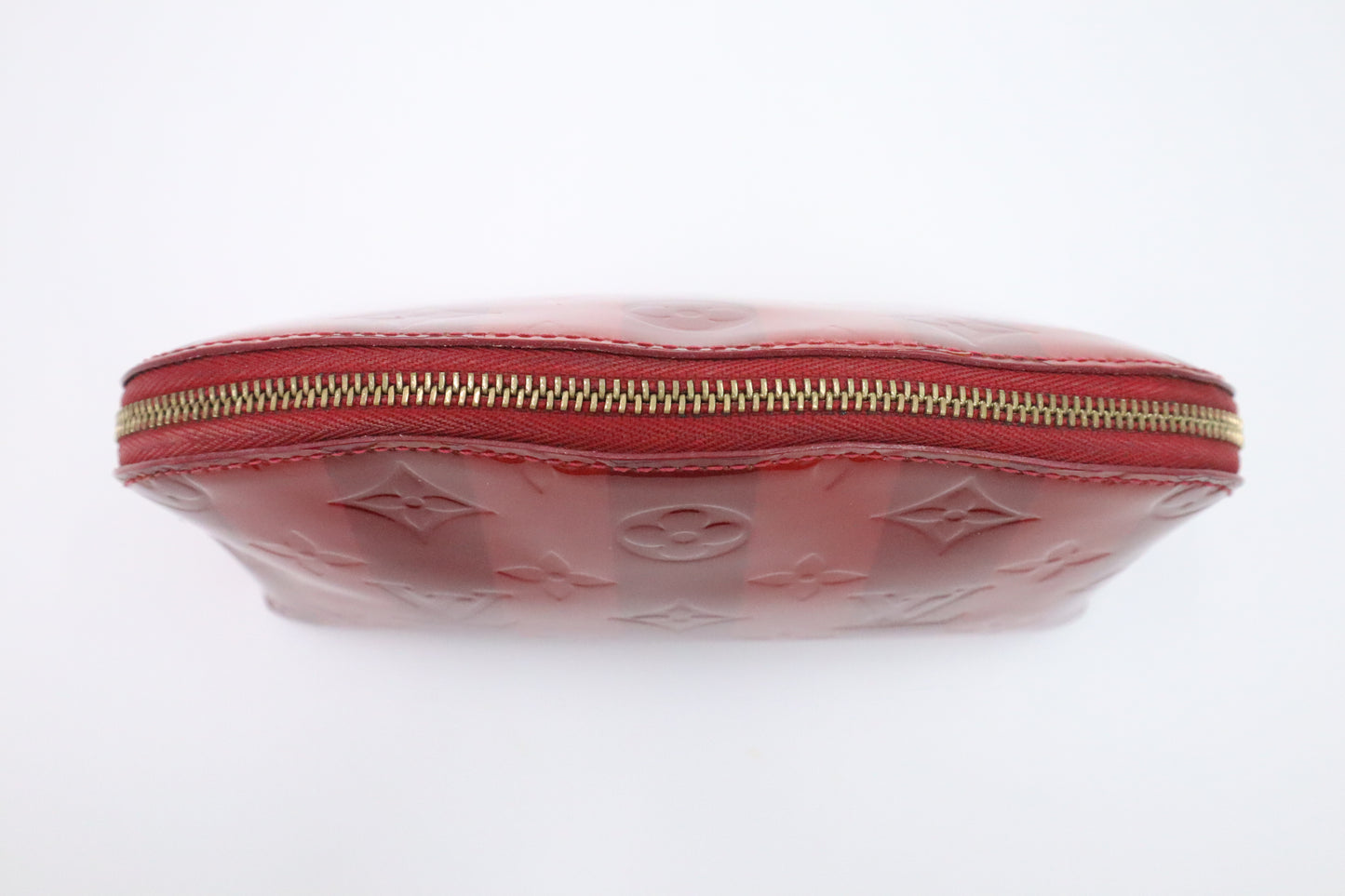 Louis Vuitton Pochette Cosmetique in Red and Pomme D'Amour Vernis
