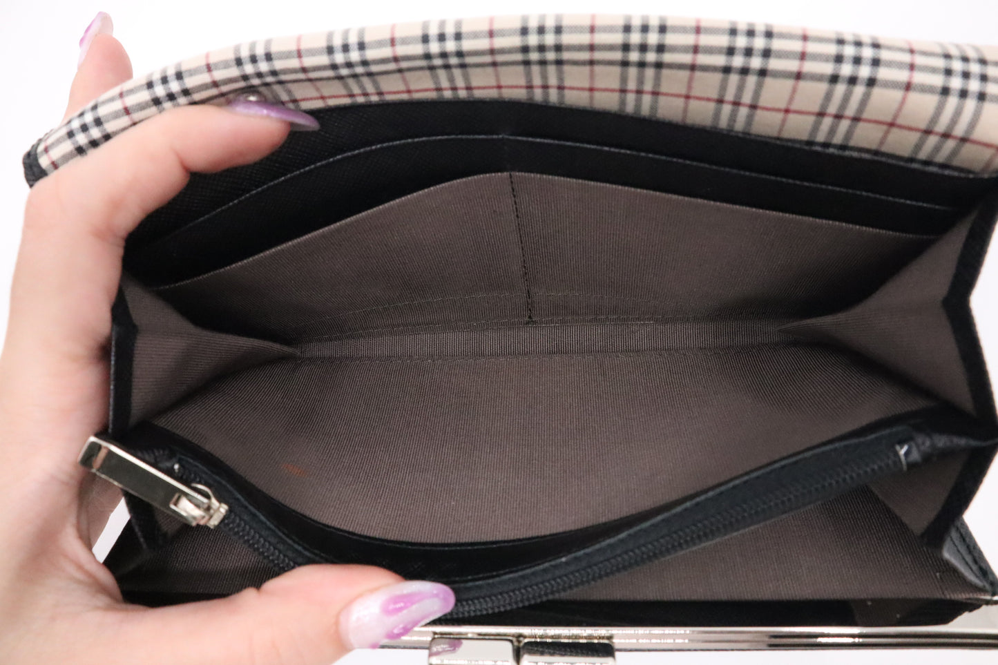 Burberry Wallet in Black Leather