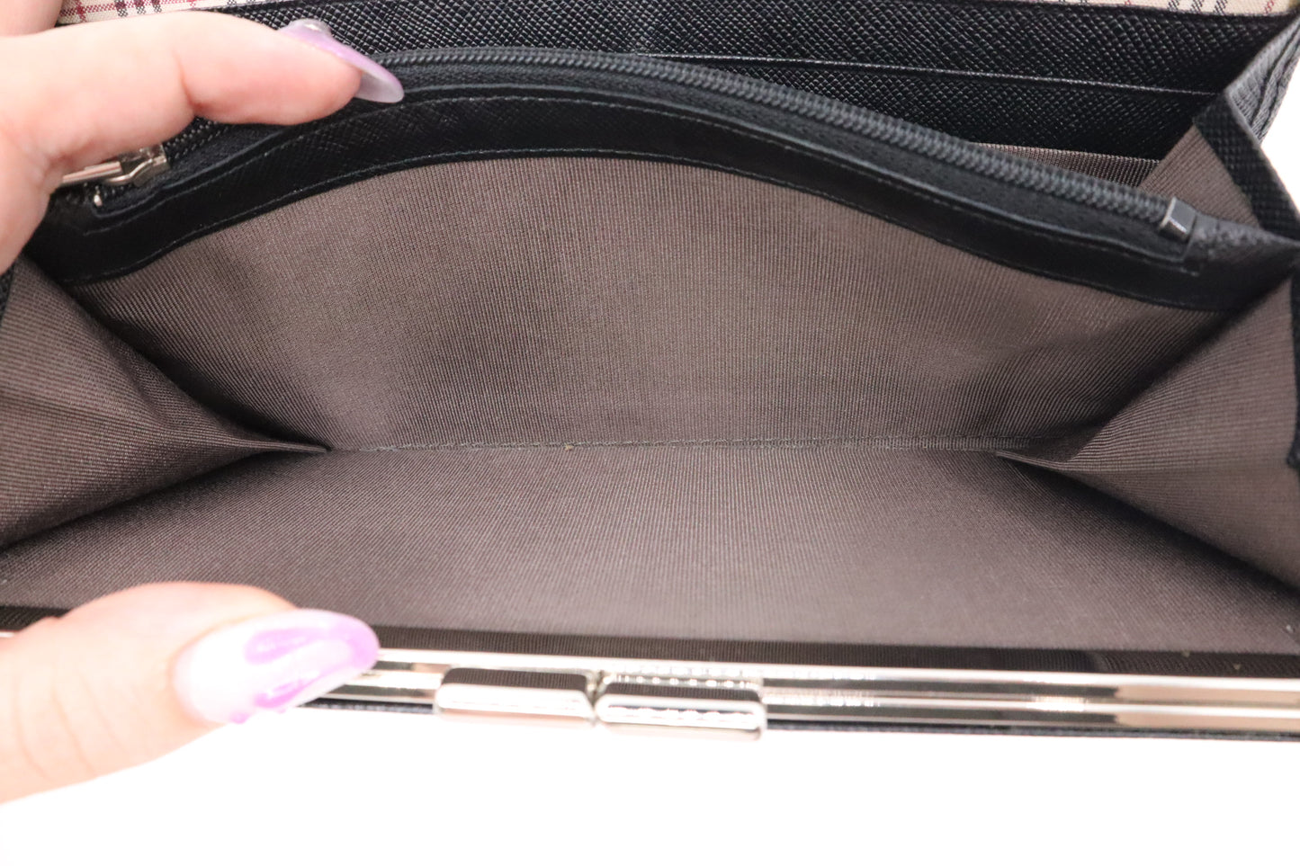 Burberry Wallet in Black Leather