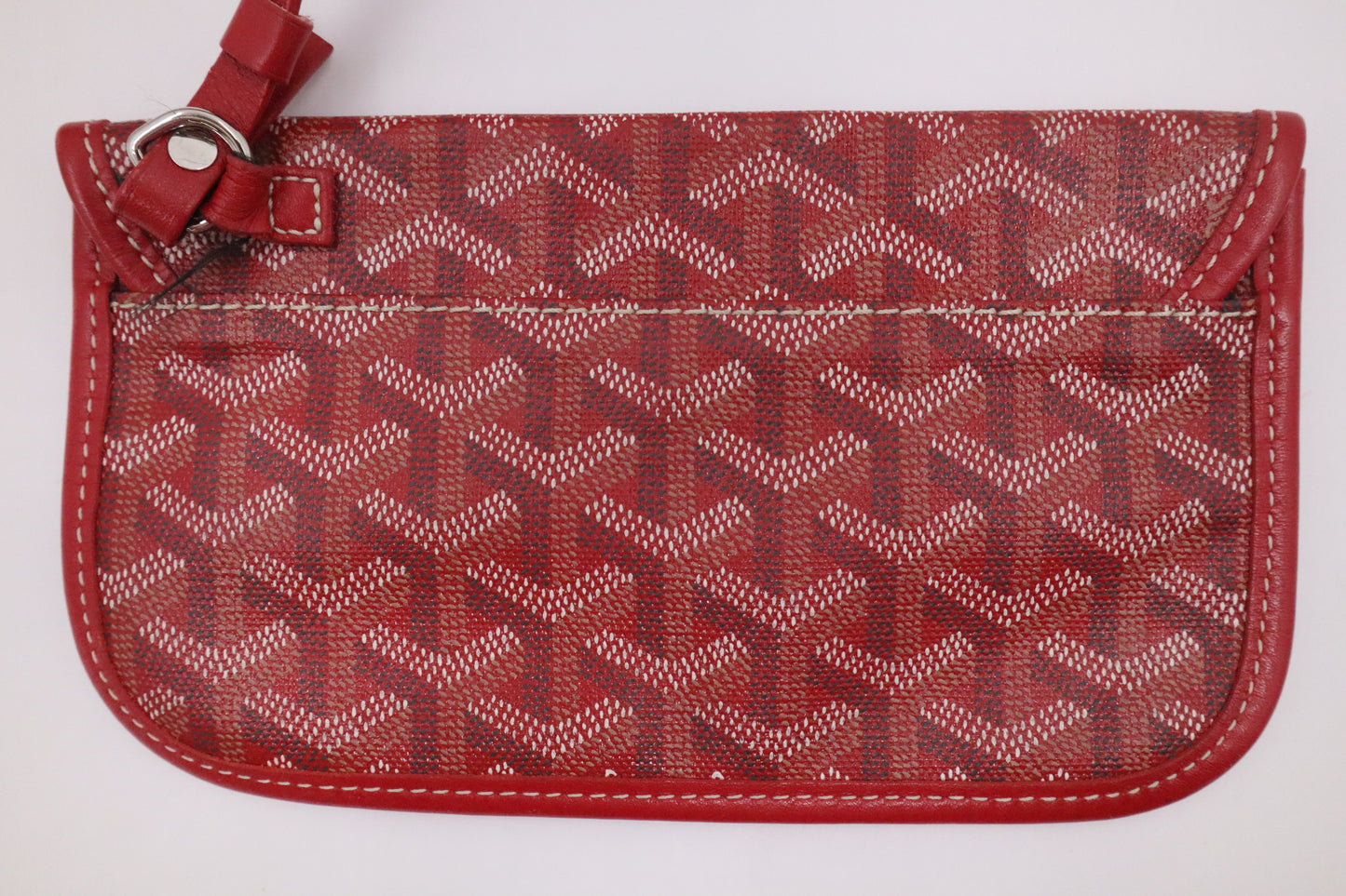 Goyard Saint Louis PM in Red Goyardine Canvas