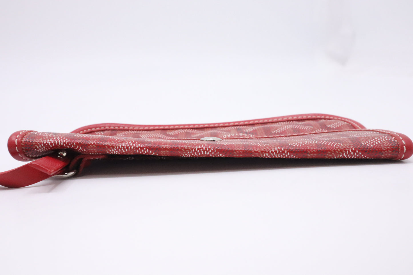 Goyard Saint Louis PM in Red Goyardine Canvas