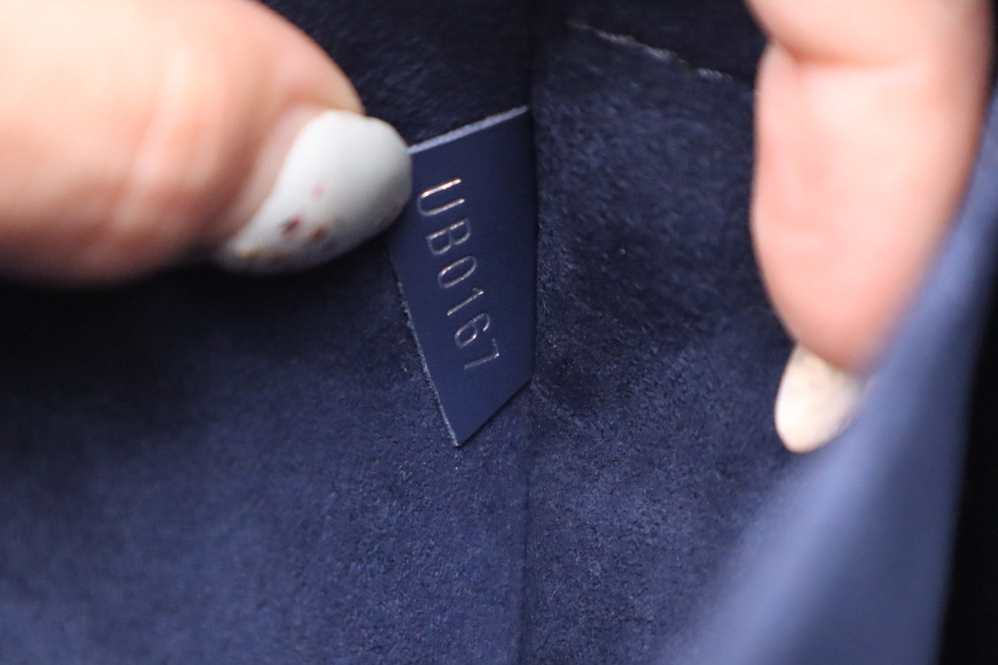 Louis Vuitton Neverfull MM in Denim Rouge Epi Leather