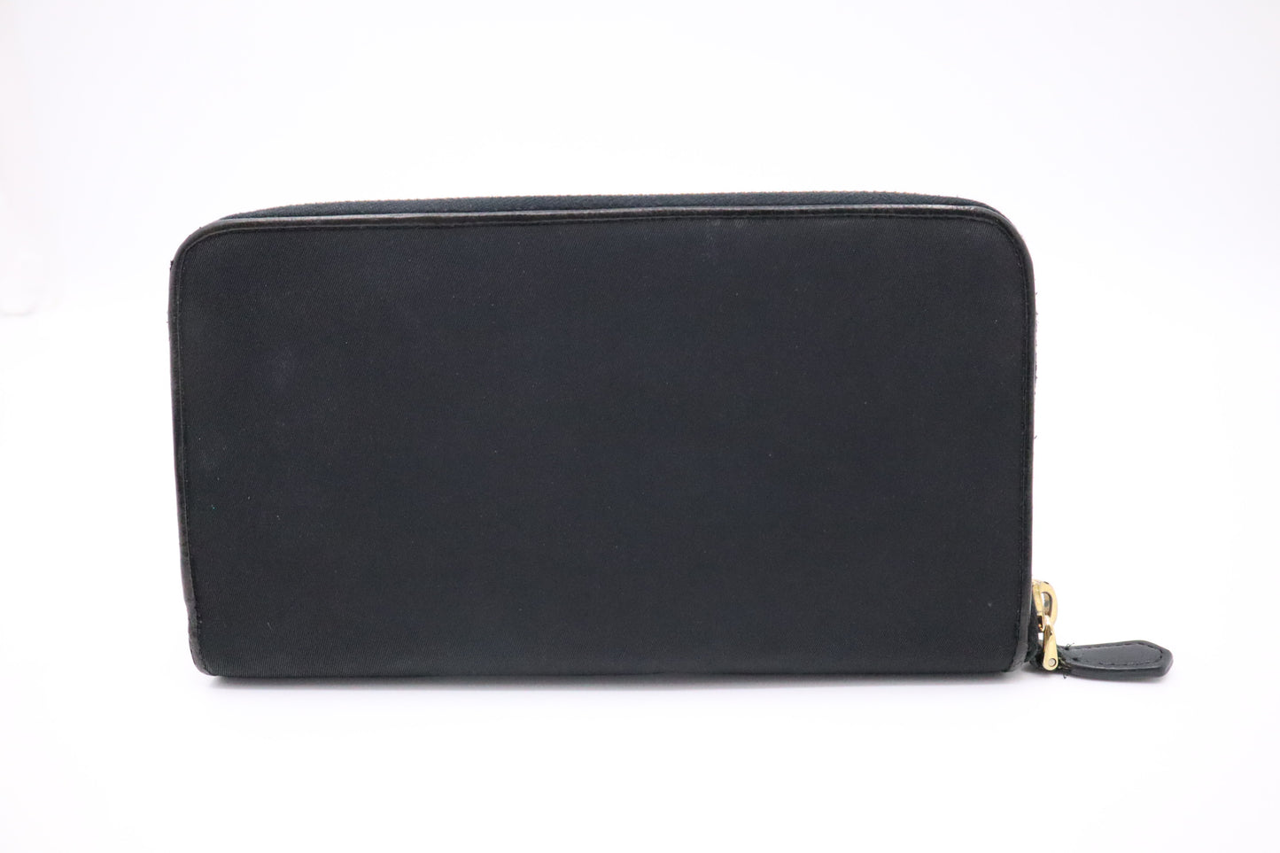 Prada Long Wallet in Black Nylon