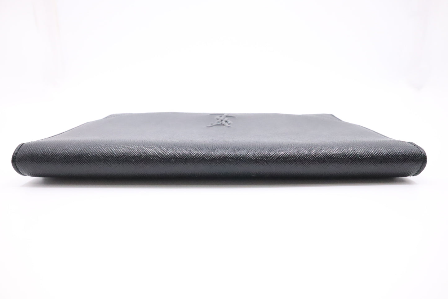 YSL Saint Laurent Clutch in Black Leather