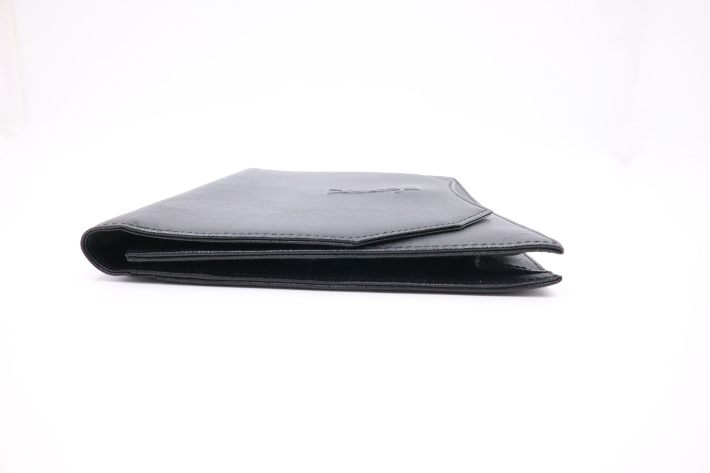YSL Saint Laurent Clutch in Black Leather