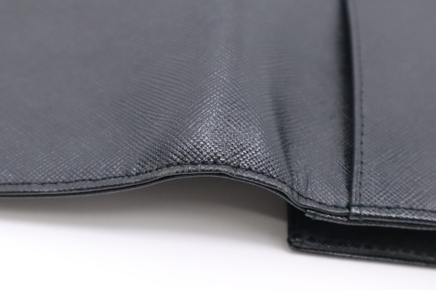YSL Saint Laurent Clutch in Black Leather