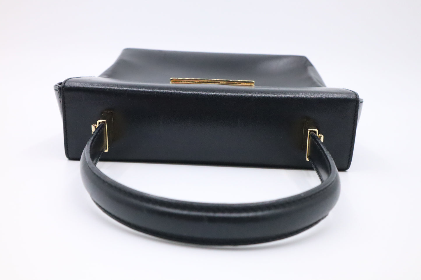 Ferragamo Tote Bag in Black Leather