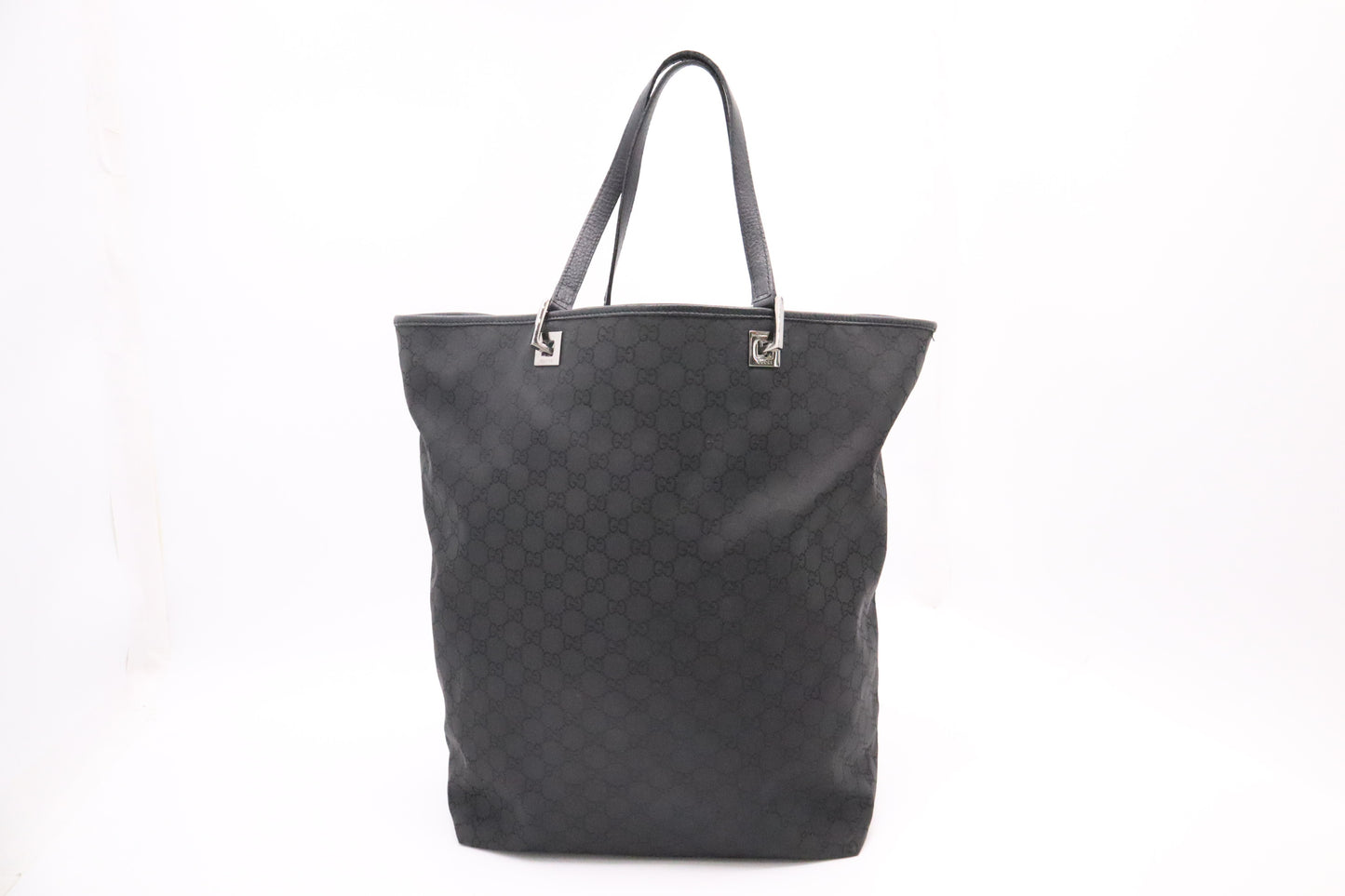 Gucci Tote Bag in Black Nylon Canvas
