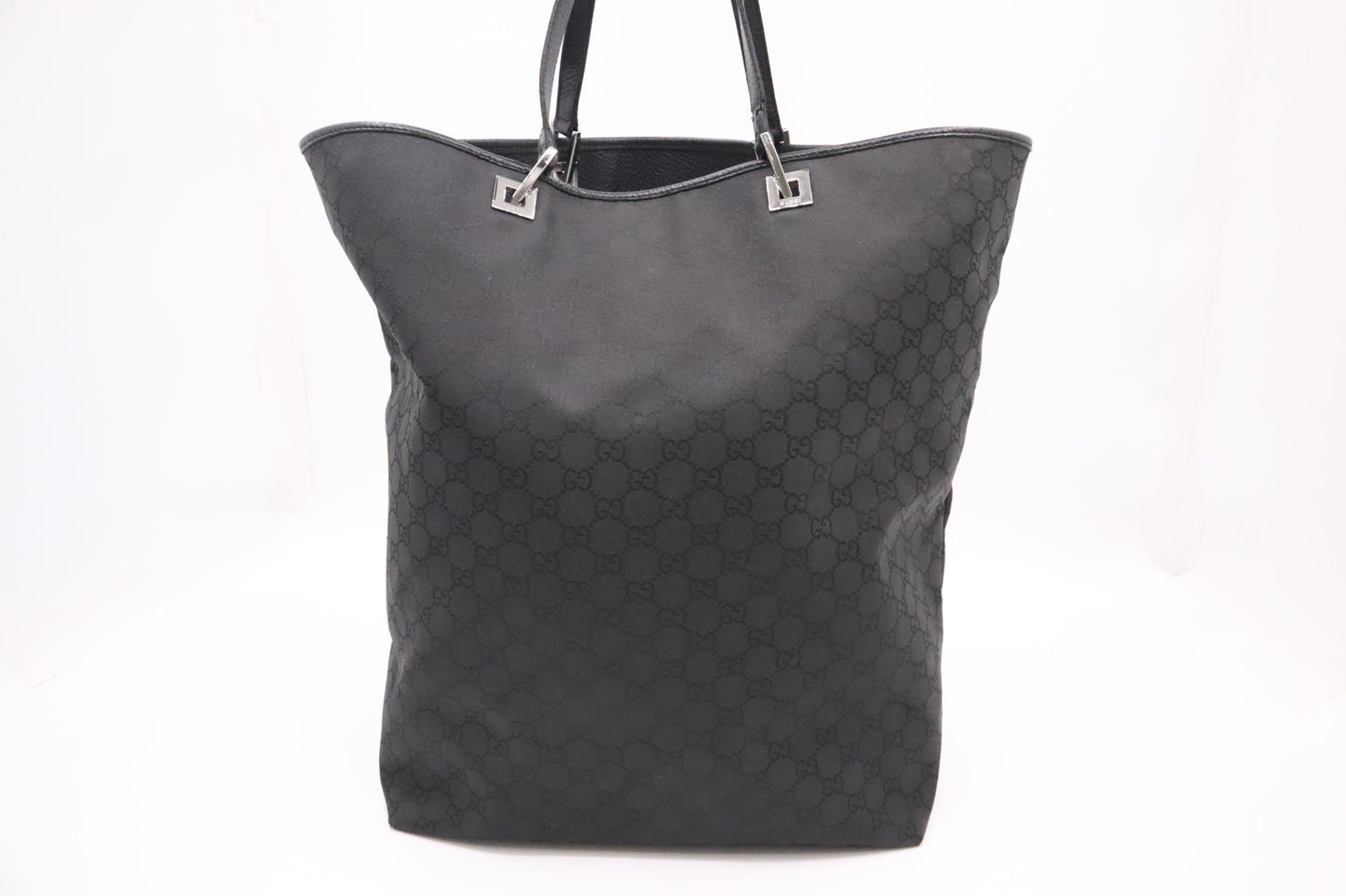 Gucci Tote Bag in Black Nylon Canvas