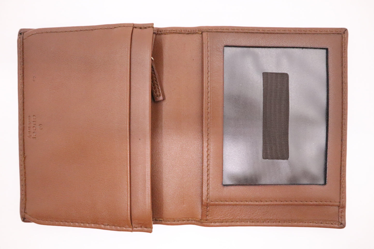 Gucci Bifold Wallet in Brown Leather