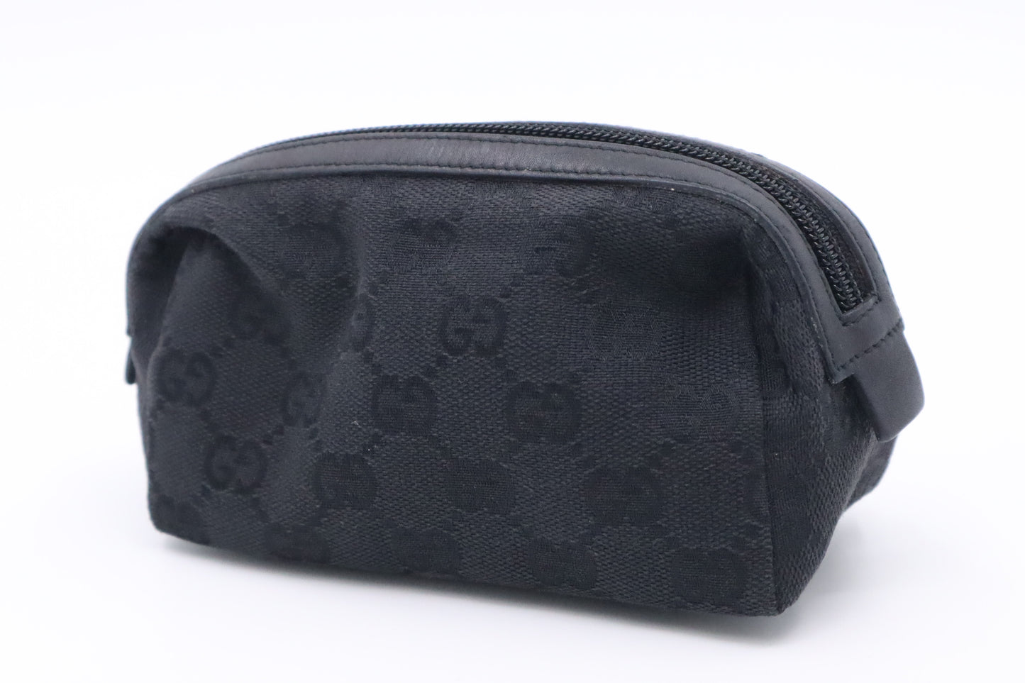Gucci Pouch in Black Canvas