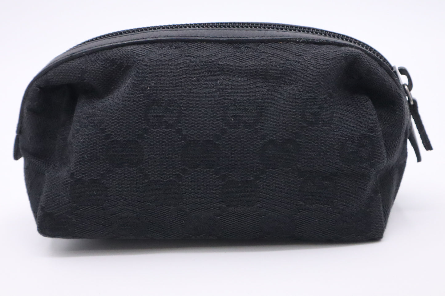 Gucci Pouch in Black Canvas