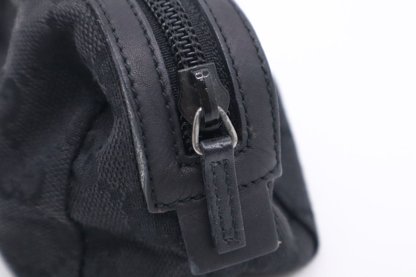 Gucci Pouch in Black Canvas