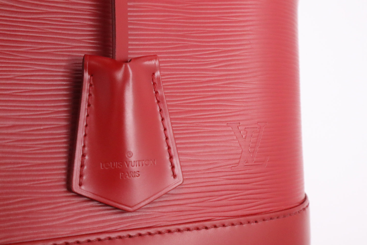 Louis Vuitton Alma PM in Red Epi Leather