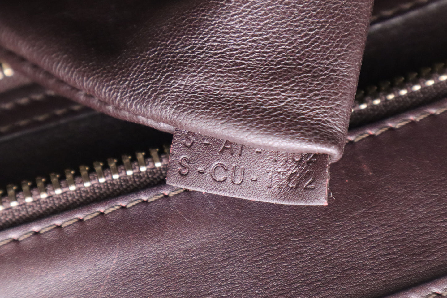 Celine Mini Luggage in Beige Canvas