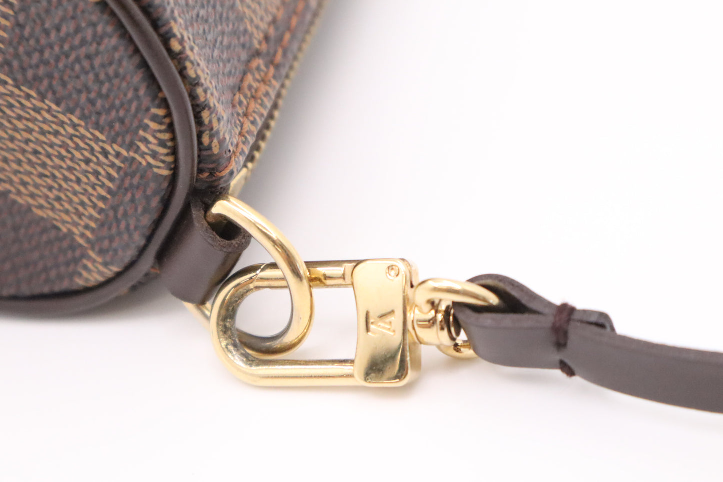 Louis Vuitton Papillon Pouch in Damier Ebene Canvas