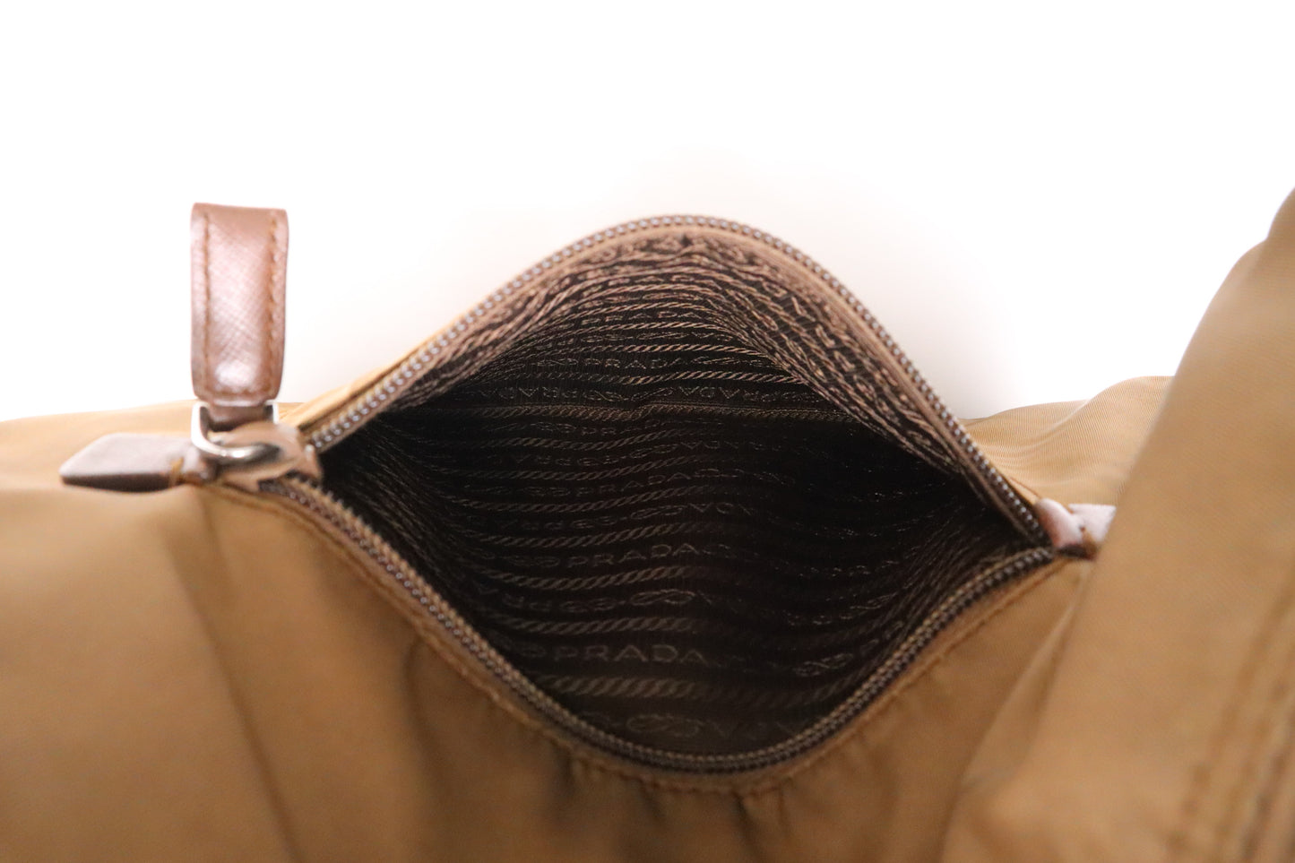 Prada Crossbody in Brown Tessuto Nylon