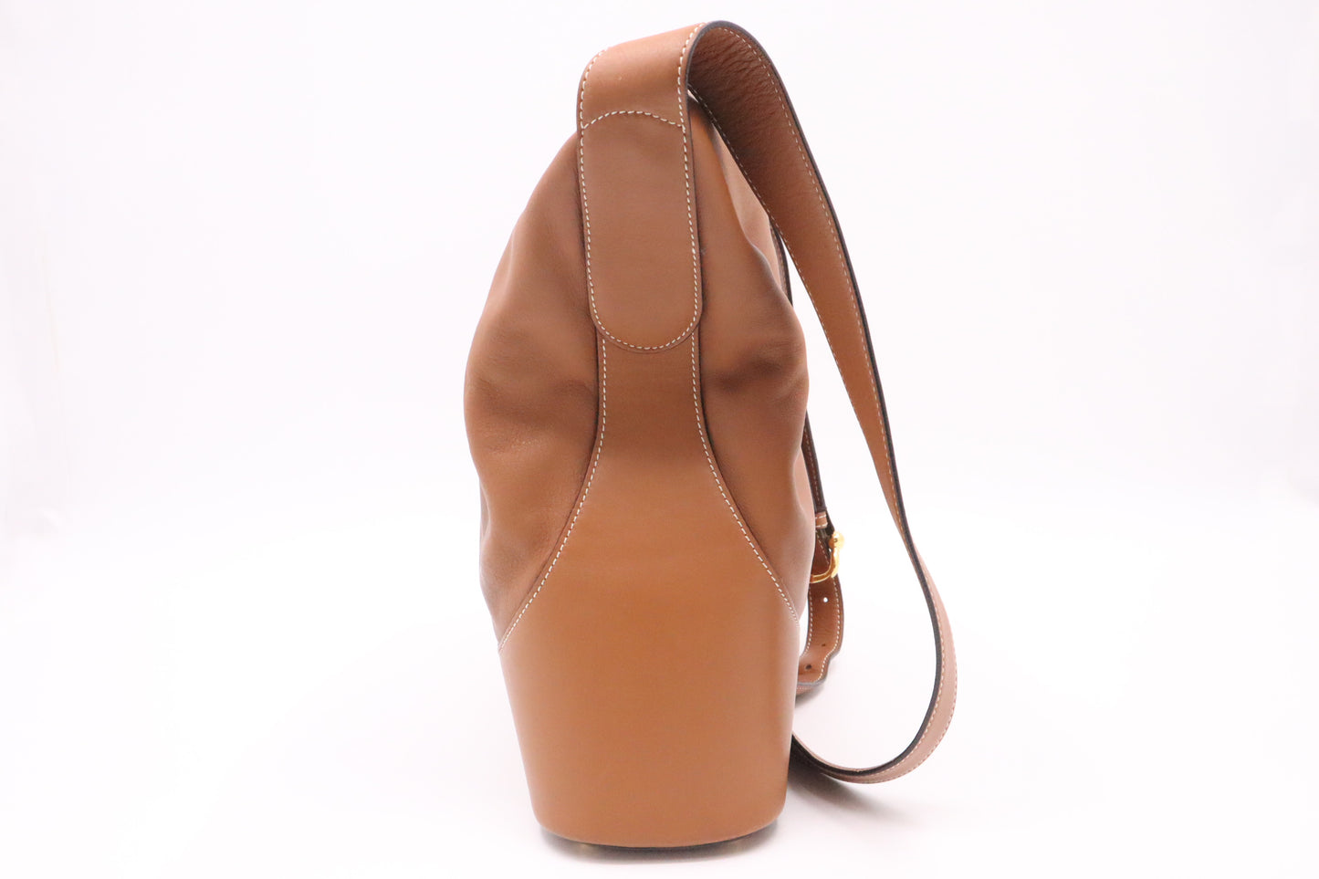 Loewe Anton Shoulder Bag in Brown Leather