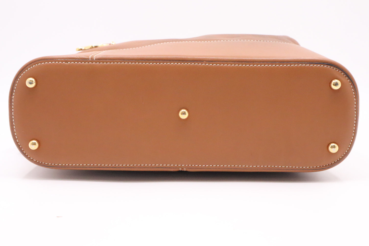 Loewe Anton Shoulder Bag in Brown Leather