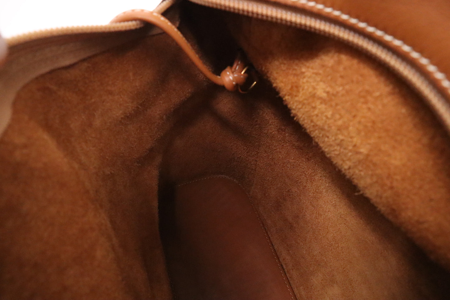 Loewe Anton Shoulder Bag in Brown Leather