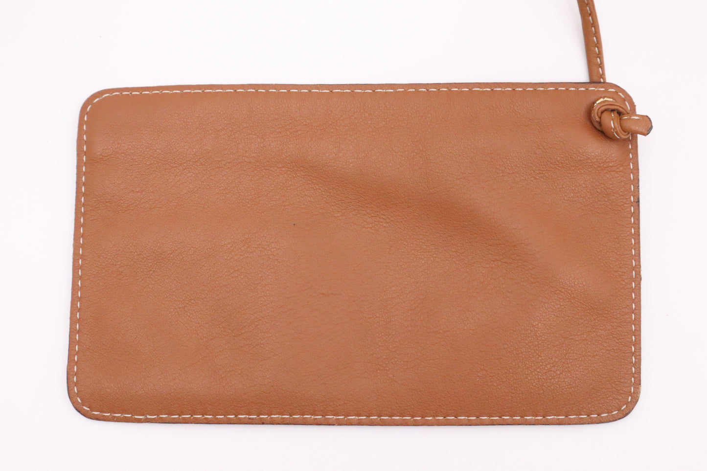 Loewe Anton Shoulder Bag in Brown Leather
