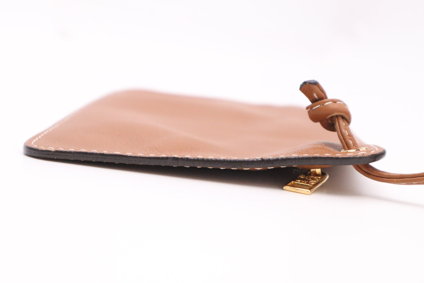 Loewe Anton Shoulder Bag in Brown Leather
