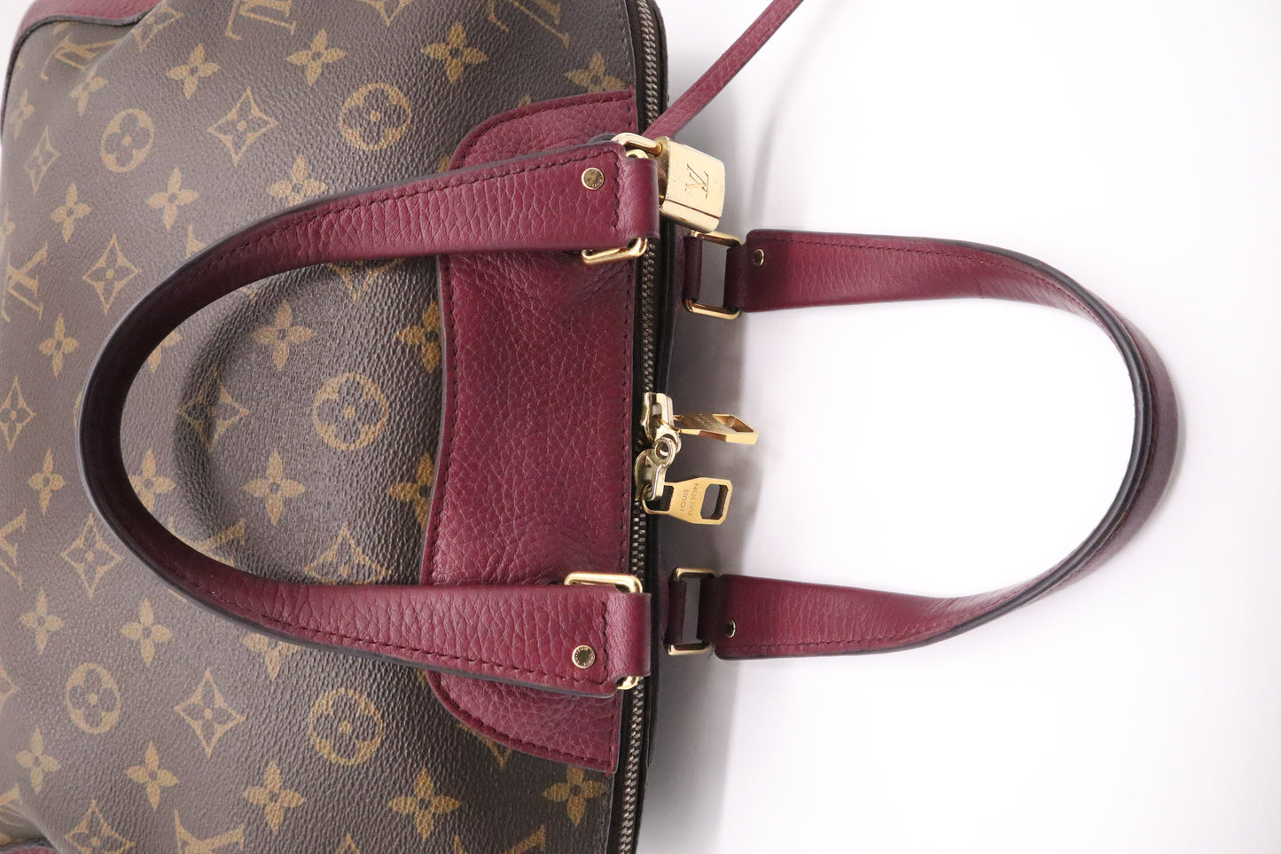 Louis Vuitton Retiro NM in Monogram Canvas and Aurore Leather