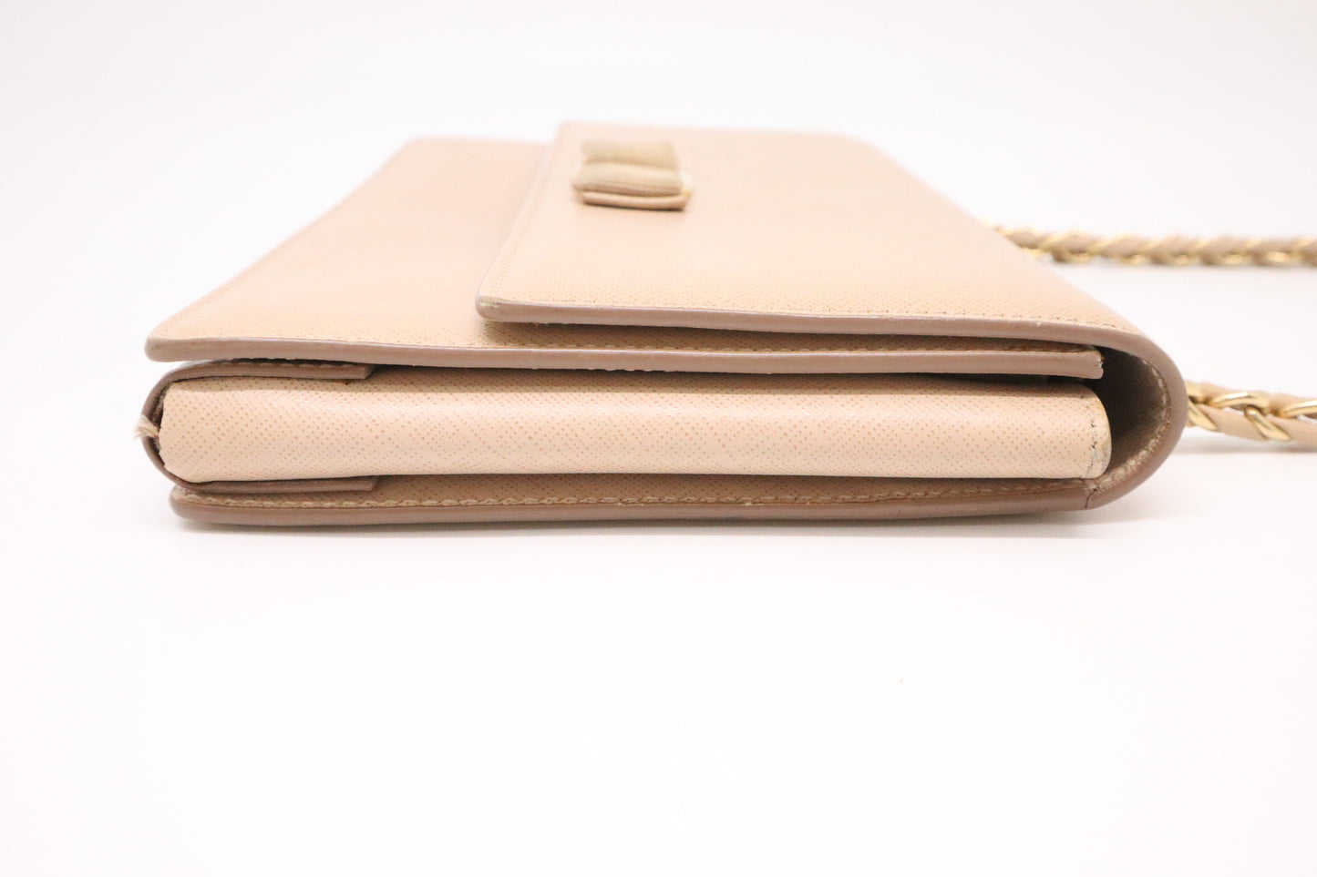 Ferragamo Handbag in Tan Leather
