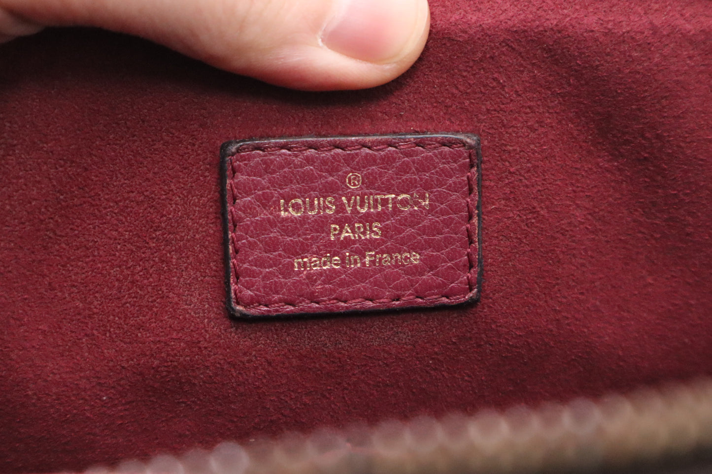 Louis Vuitton Retiro NM in Monogram Canvas and Aurore Leather