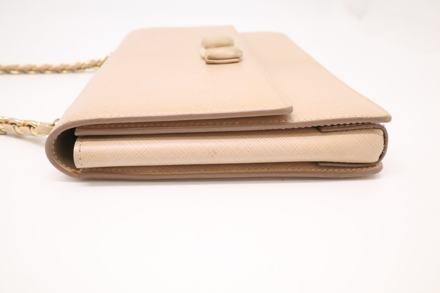 Ferragamo Handbag in Tan Leather
