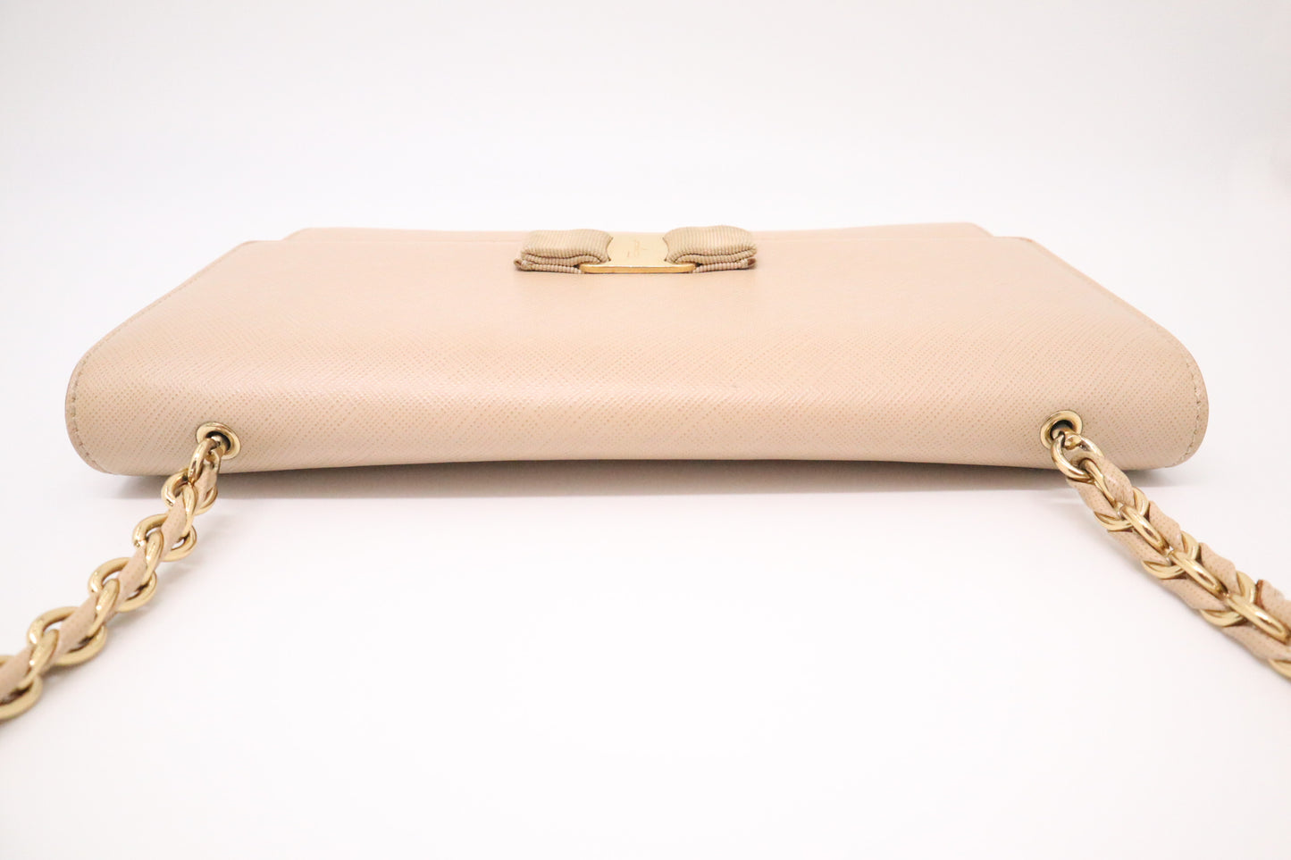 Ferragamo Handbag in Tan Leather