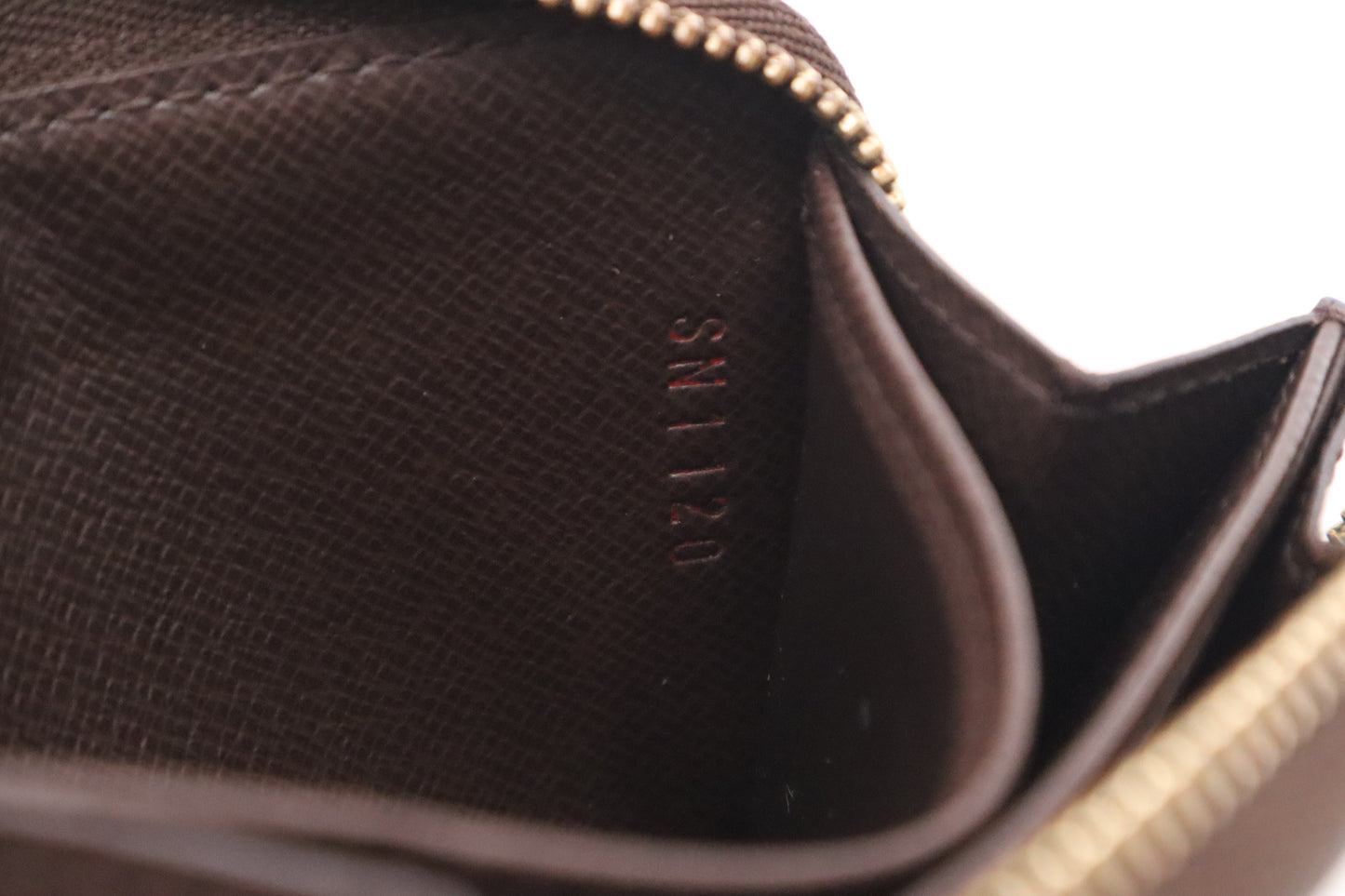 Louis Vuitton Compact Wallet in Damier Ebene Canvas