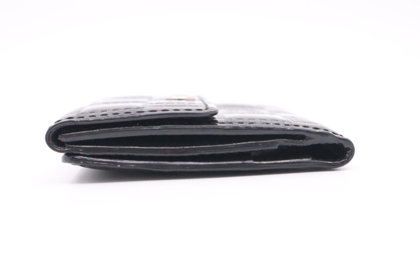 Louis Vuitton Ludlow Wallet in Black Damier Vernis Leather