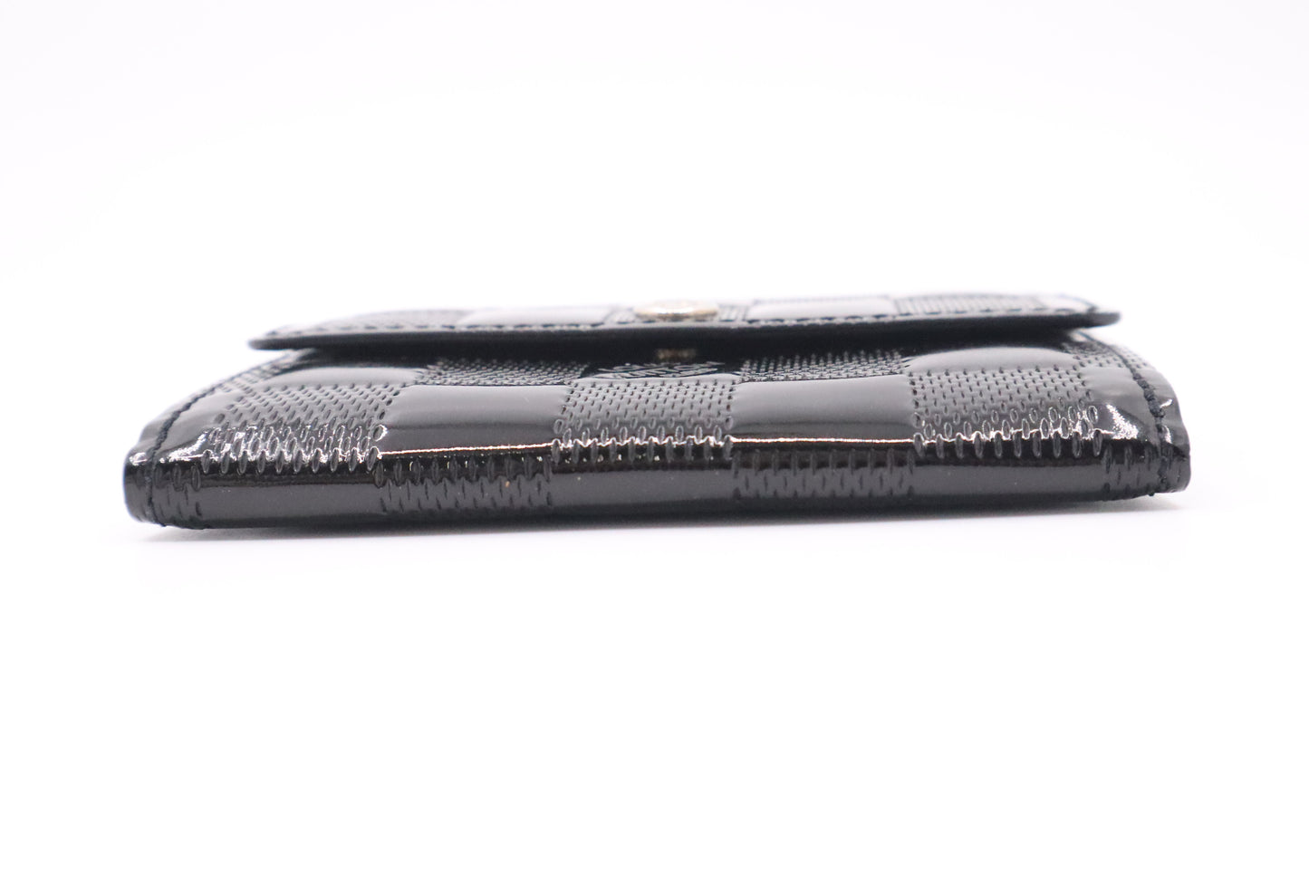 Louis Vuitton Ludlow Wallet in Black Damier Vernis Leather