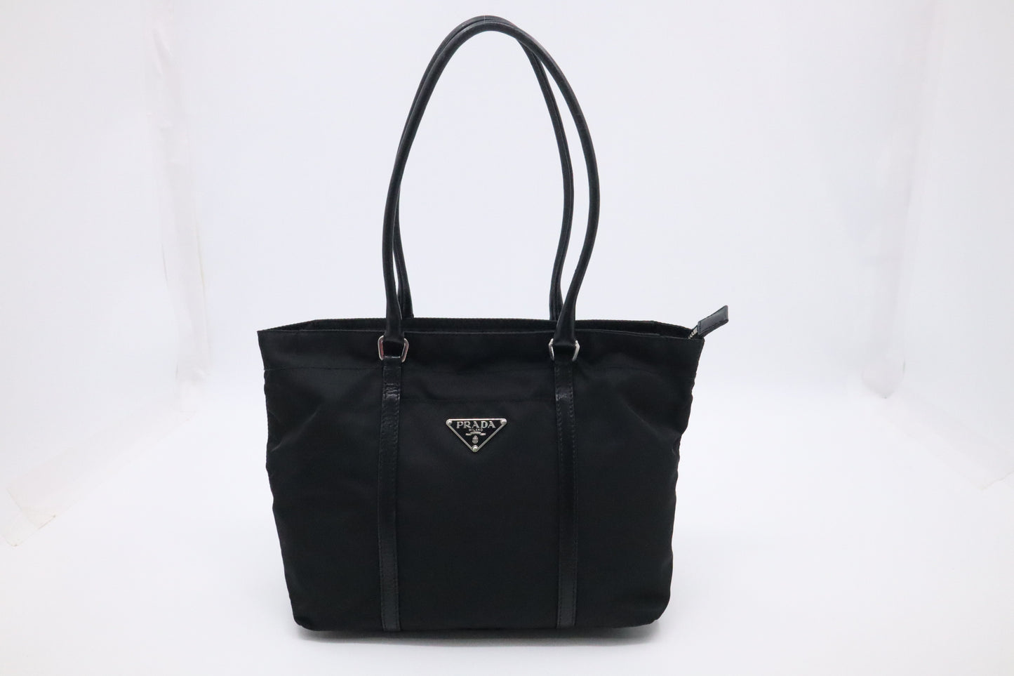 Prada Shoulder Bag in Black Nylon