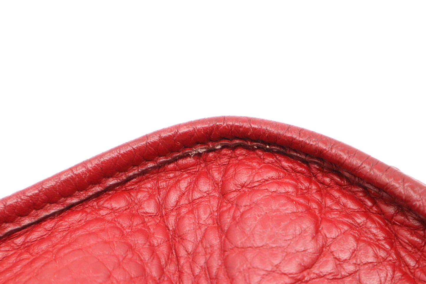 Hermes Evelyne GM in Red Leather