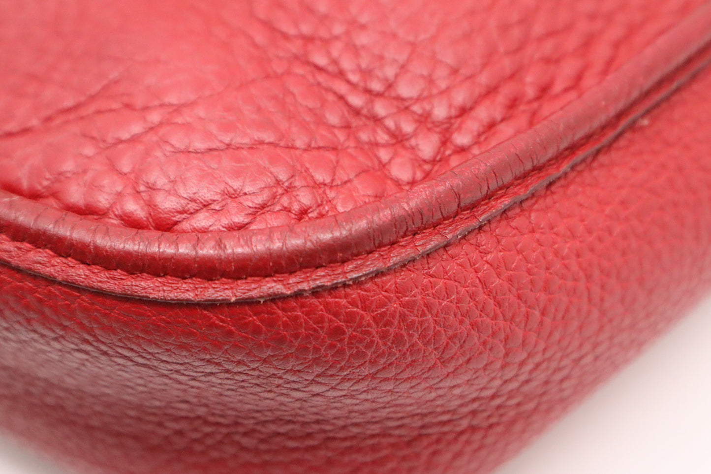 Hermes Evelyne GM in Red Leather
