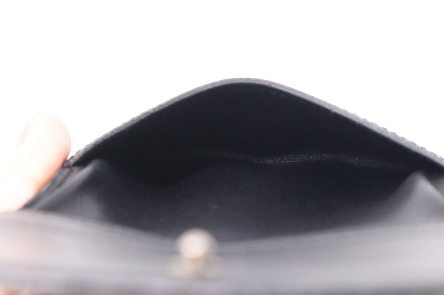 Louis Vuitton Ludlow Wallet in Black Damier Vernis Leather
