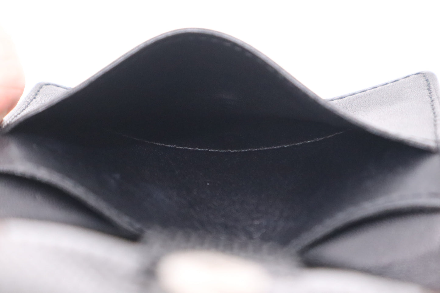 Louis Vuitton Ludlow Wallet in Black Damier Vernis Leather