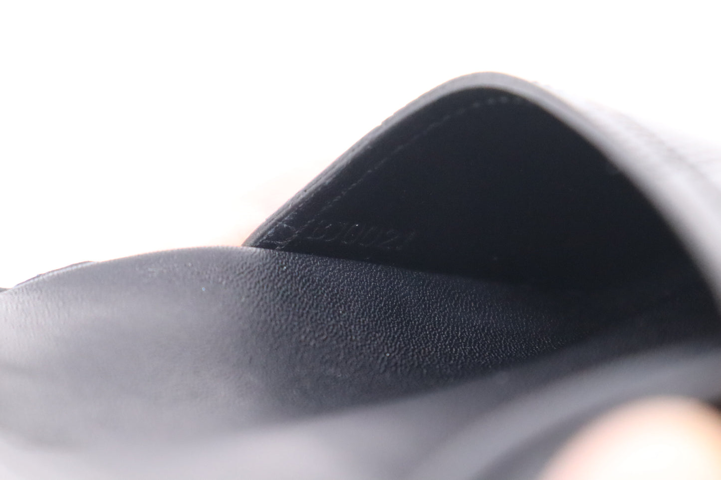 Louis Vuitton Ludlow Wallet in Black Damier Vernis Leather
