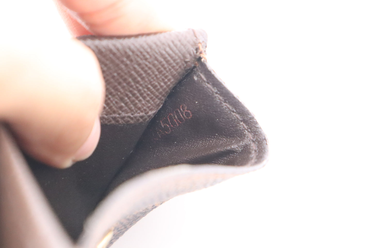 Louis Vuitton Coin Case in Damier Ebene Canvas