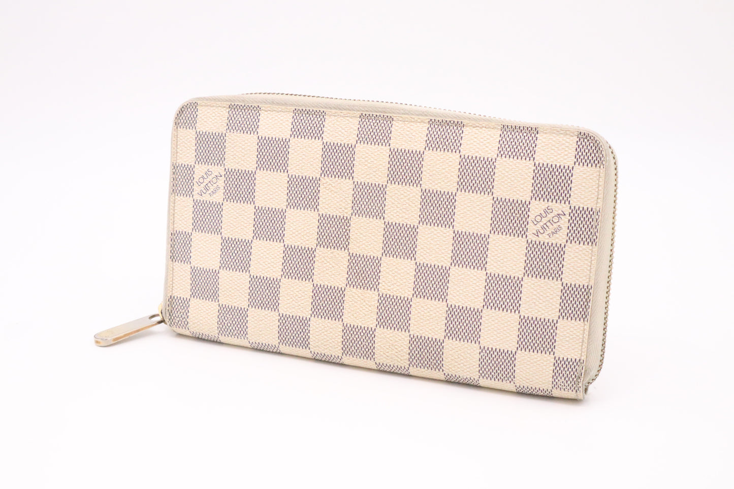 Louis Vuitton Zippy Organizer in Damier Azur Canvas