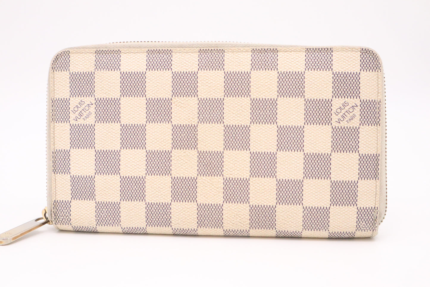 Louis Vuitton Zippy Organizer in Damier Azur Canvas