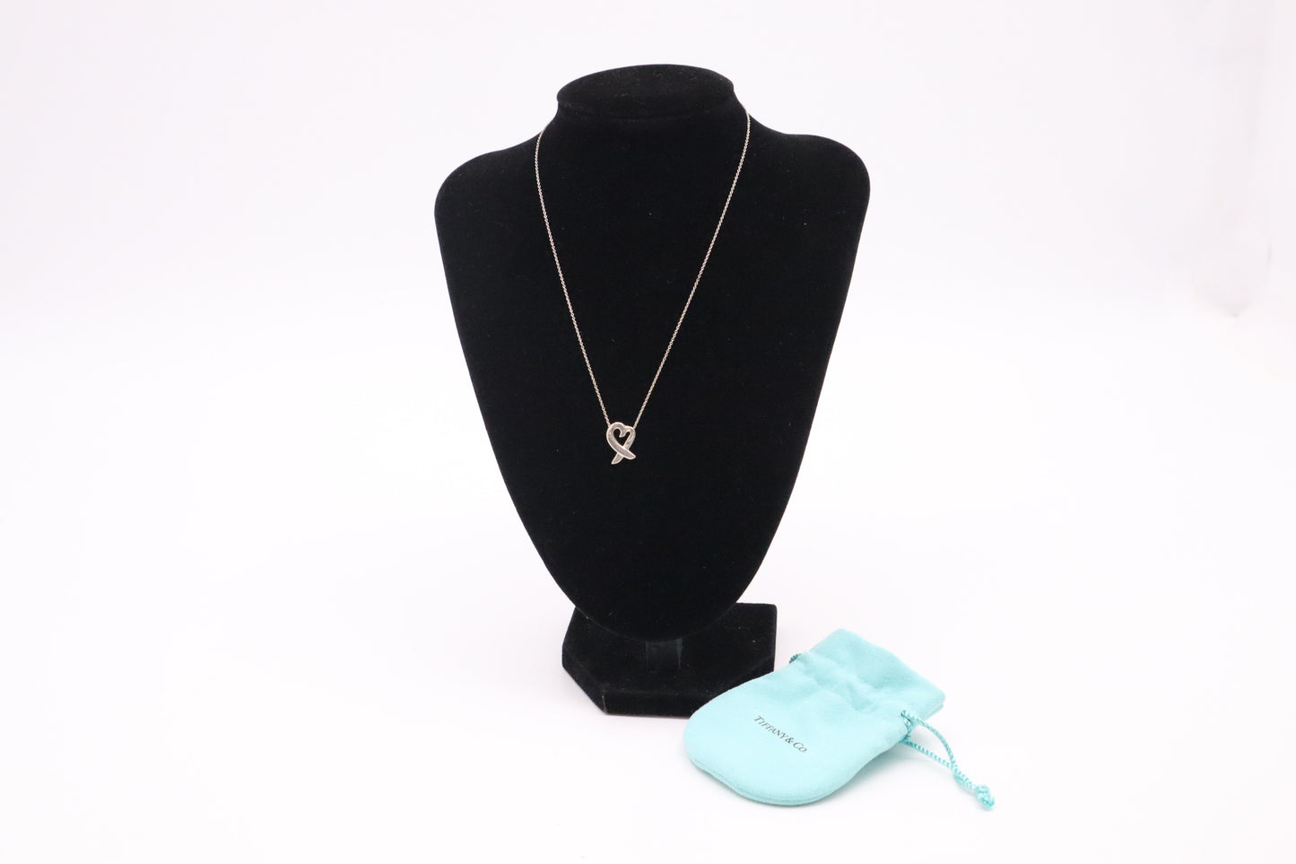 Tiffany & Co. Loving Heart Necklace in Sterling Silver