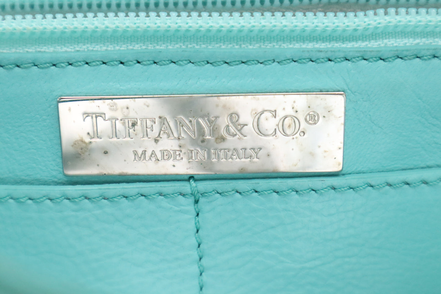 Tiffany&Co. Avenue Shopper Tote in Tiffany Blue Leather