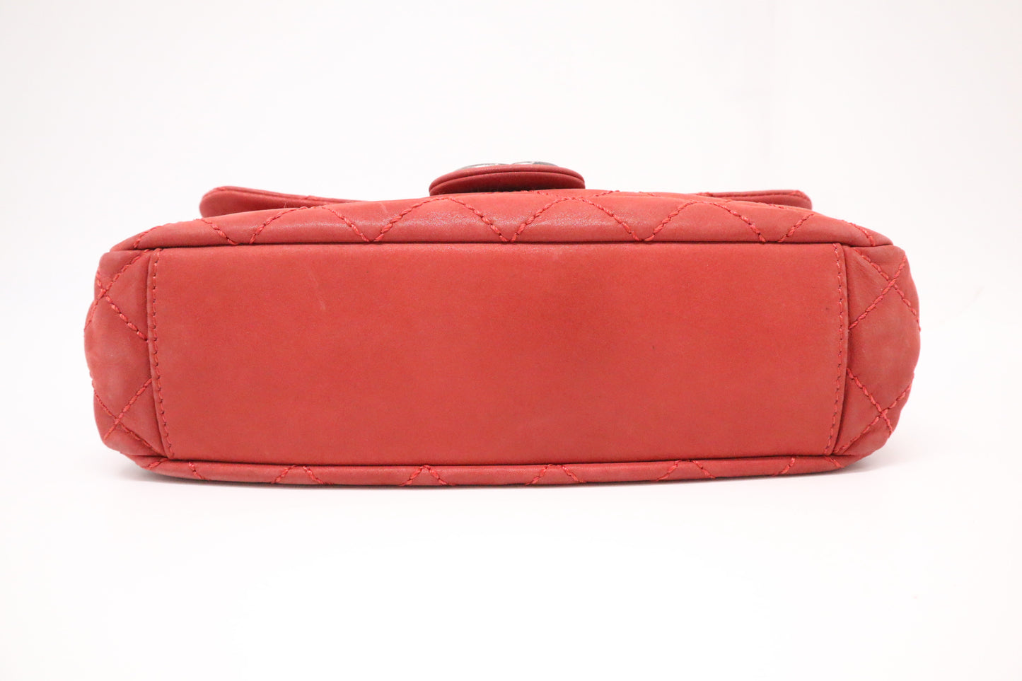 Chanel Coco Daily Flap in Red Leather