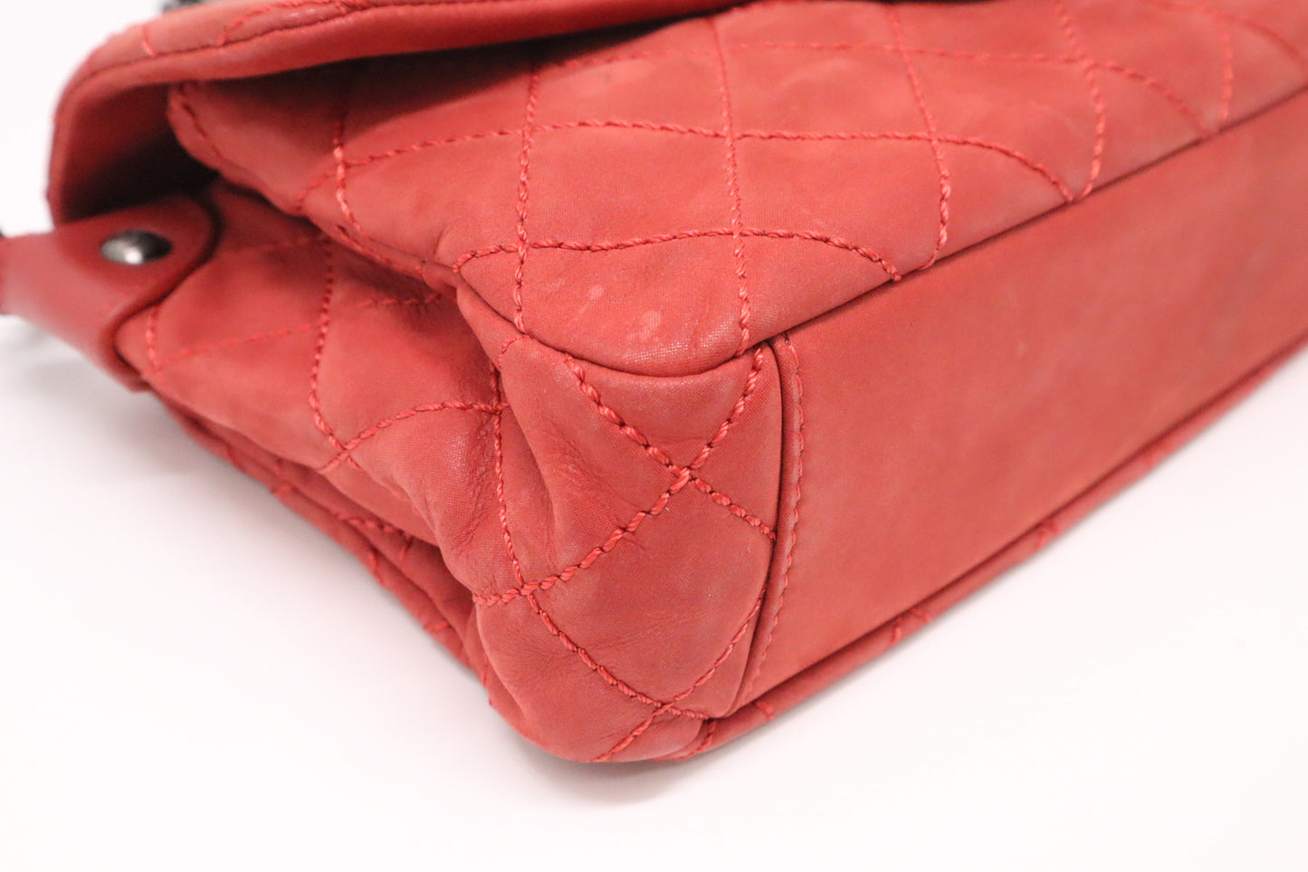 Chanel Coco Daily Flap in Red Leather
