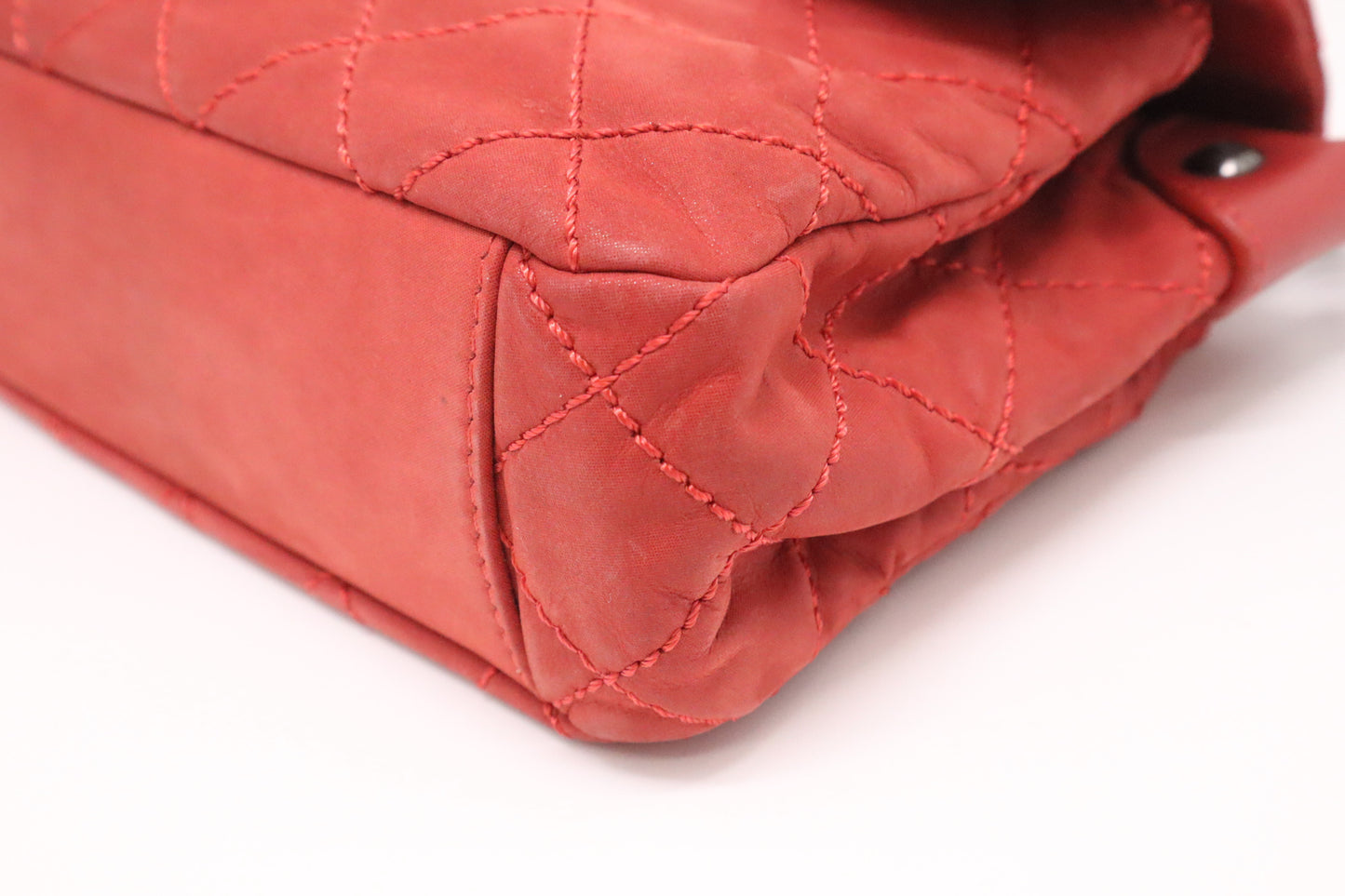 Chanel Coco Daily Flap in Red Leather