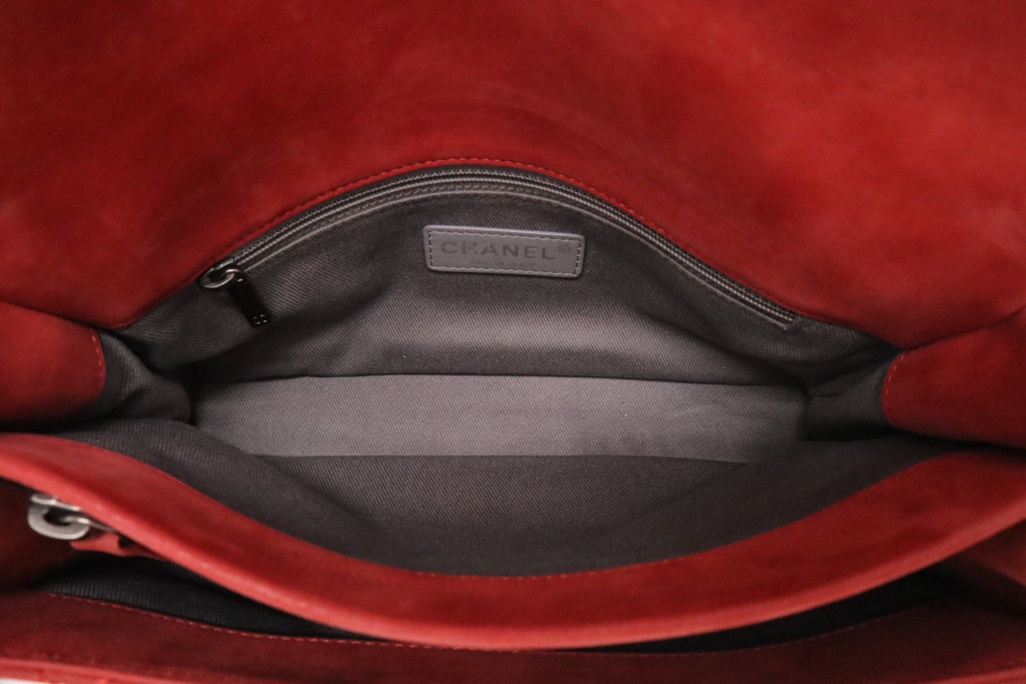 Chanel Coco Daily Flap in Red Leather